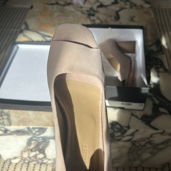 Rachel Comey suede block heel pumps shoes - Picture 4 of 5